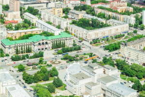 3D-Тур сайт на смотровой площадке бизнес центра "Высоцкий"