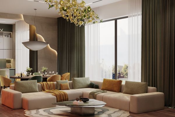 Дизайн интерьера дома 250 м² в КП «Новогорск Клаб»