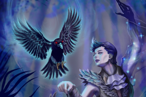 Жрец ночного леса, иллюстрация