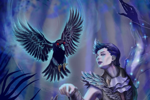 Жрец ночного леса, иллюстрация