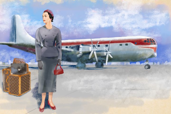 Диджитал иллюстрация в акварельном стиле (портретная) - 5628550