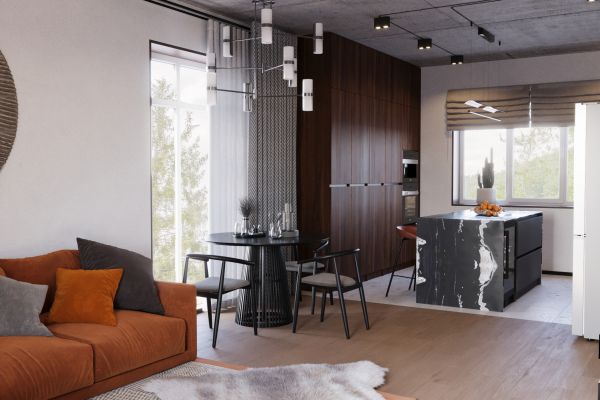 Проект в стиле урбан лофт