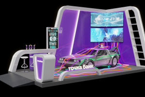 Стенд компании " Точка Банк"