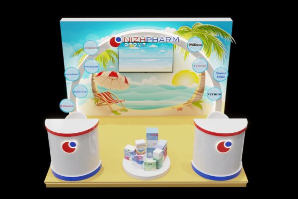 Стенд компании "НижФармГрупп"