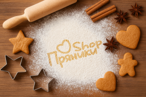 Кондитерская «Пряники Shop» Разработка фирменного стиля