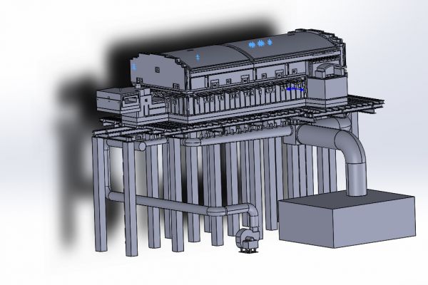 Технологическая установка, печь.