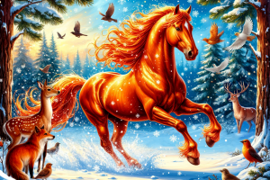 Обложка для календаря (сгенерировано ИИ)