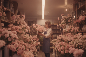 Реклама магазина цветов