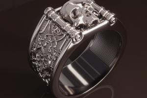 Кольцо - печатка "Череп"