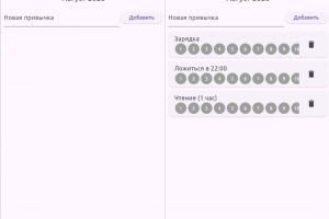 Мои привычки