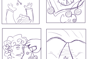 (Учебный проект) Обложка для книги классической литературы.