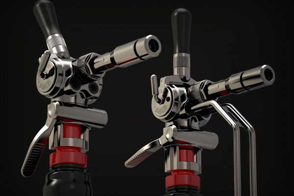 Устройство-колонна, для беспенного розлива пива style"Biker Bar"