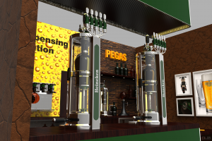 УСТАНОВКА РОЗЛИВА ПИВА В СТЕКЛОТАРУ