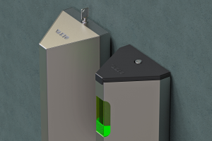 Диспенсер для антисептика антивандальный.