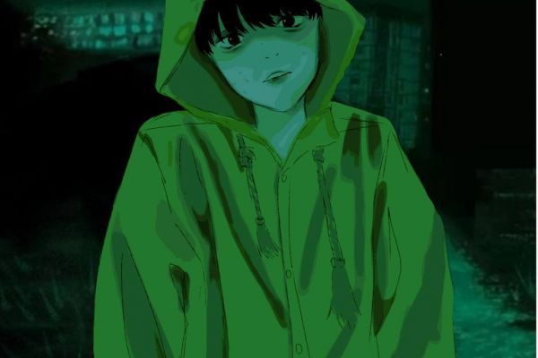 Иллюстрация для заказчика по хоррор игре I'm not a Human