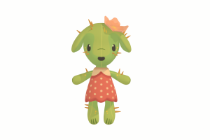 Персонаж в 3д по референсу, с текстурами, для дальнейшей анимации