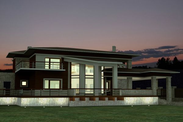 Жилой индивидуальный дом М.О.