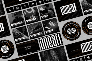 Создание фирменного стиля для Тату-салона