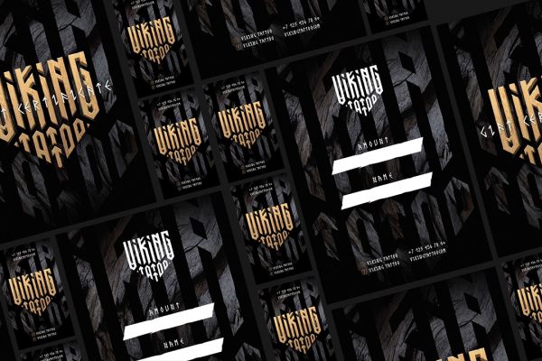 Создание фирменного стиля для Тату-салона