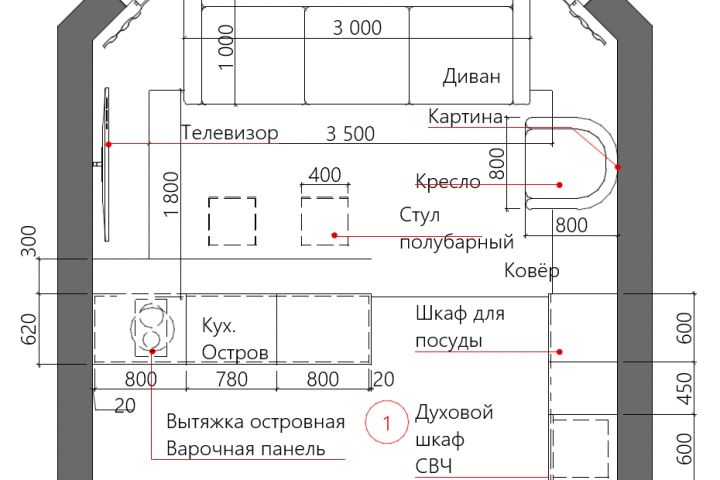 Планировочное решение