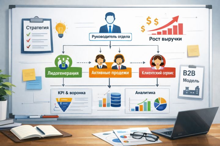 План перестройки отдела продаж под задачи бизнеса