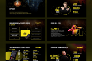 Разработка дизайна бредовой презентации