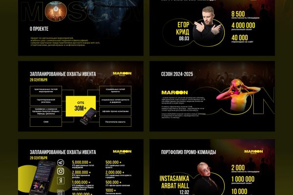 Разработка дизайна бредовой презентации