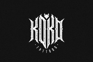 Создание логотипа для Тату мастера