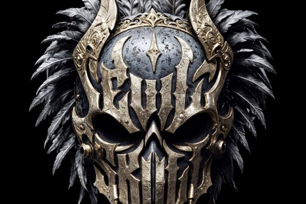 Создание логотипа с интеграцией в шлем