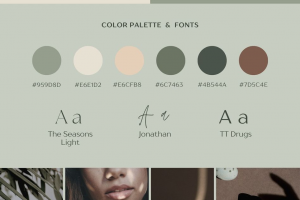 Разработка логотипа и фирменных элементов для Личного бренда