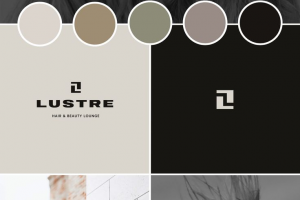 Разработка логотипа и фирменных элементов для Бьюти студии