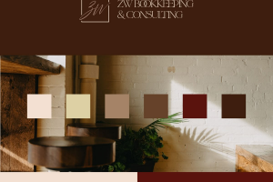 Разработка логотипа и фирменных элементов для Студии интерьеров