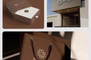 Разработка логотипа и фирменных элементов для Бренда моды