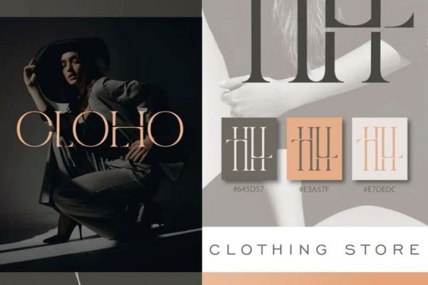 Разработка логотипа и фирменных элементов для Бренда одежды