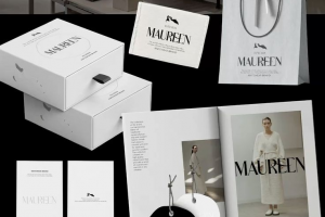 Разработка логотипа и фирменных элементов для Бренда одежды