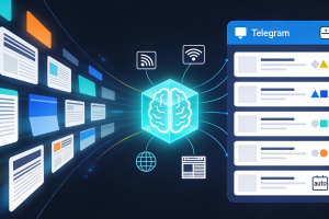 Полностью автоматическое ведение новостного Telegram-канала с ИИ