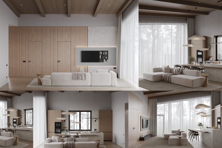 Дизайн интерьера жилого пространства