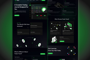Разработка сайта для трейдинга