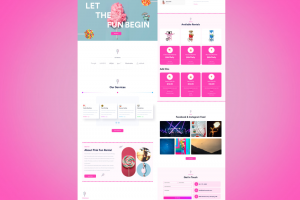 Разработка сайта для производства сладкой ваты