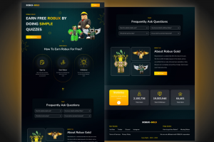 Разработка сайта для игры