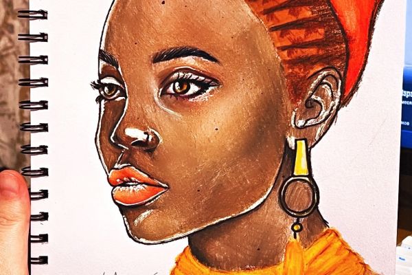 Портрет скетч