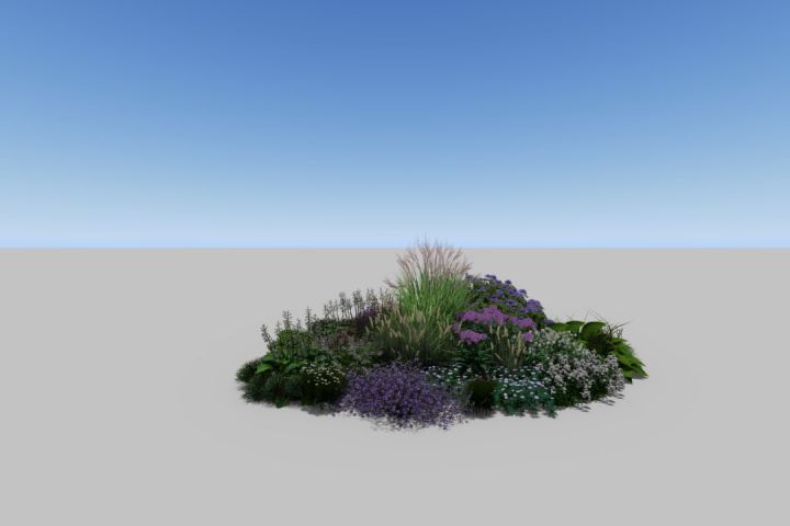 Создание цветника непрерывного цветения