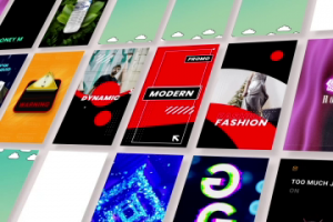 Вертикальная видео графика (reels, stories)