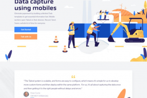 Разработка дизайна сайта для Компании подрядчиков