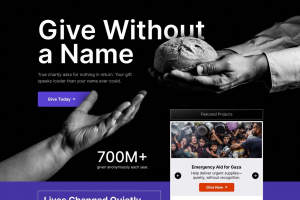 Разработка дизайна сайта для Благотворительного центра