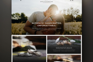 Разработка дизайна сайта для Бренда изделий