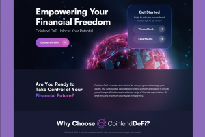 Разработка дизайна сайта для Финансовой компании