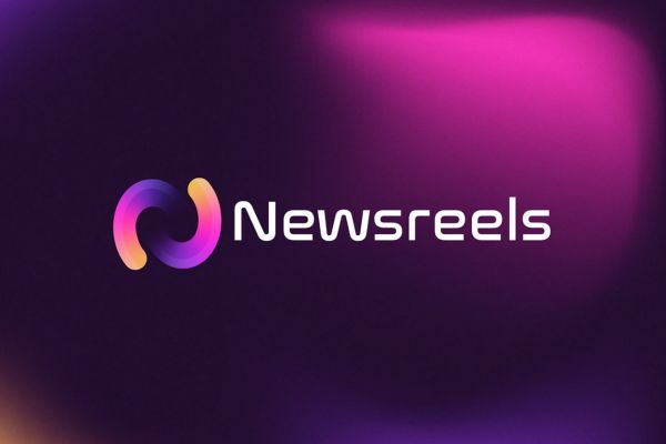 Концепция логотипа N для компании, занимающейся производством кинохроники.