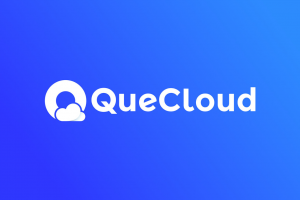 Дизайн логотипа QueCloud