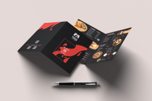 Меню для грузинского фаст фуда Toner